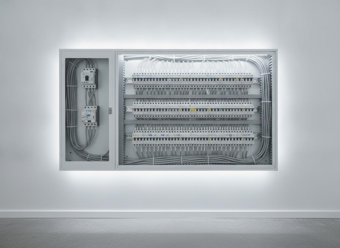 Quadro elétrico modernizado pela ADV Assistência